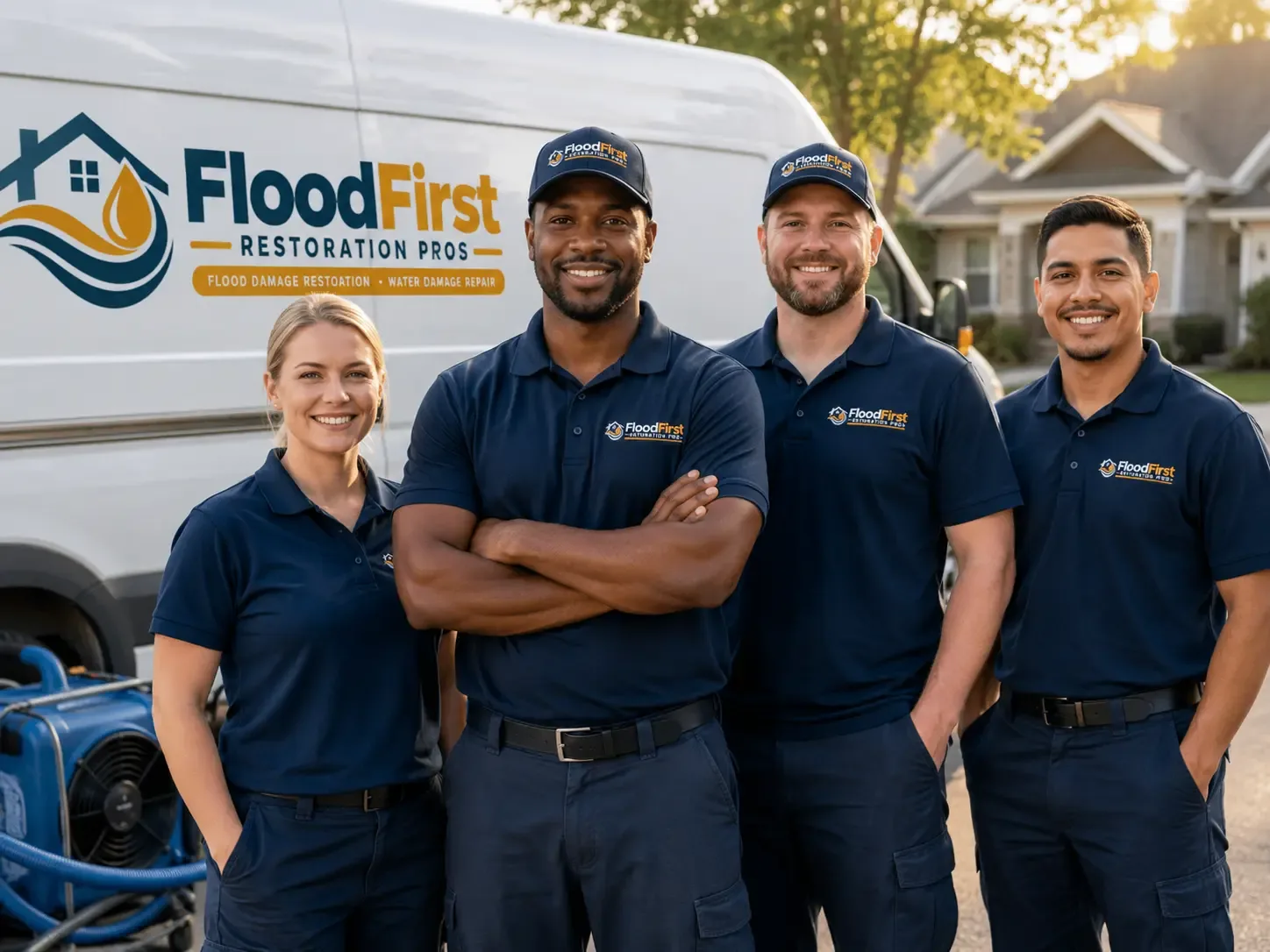 Flood Damage Restoration company in French Camp, MS